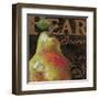 French Fruit Pear-Todd Williams-Framed Art Print