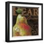 French Fruit Pear-Todd Williams-Framed Art Print