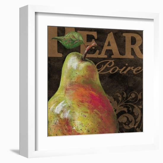 French Fruit Pear-Todd Williams-Framed Art Print