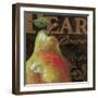 French Fruit Pear-Todd Williams-Framed Art Print