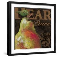 French Fruit Pear-Todd Williams-Framed Art Print