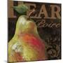 French Fruit Pear-Todd Williams-Mounted Art Print