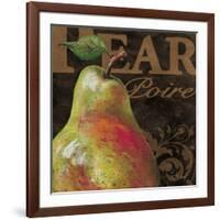 French Fruit Pear-Todd Williams-Framed Art Print