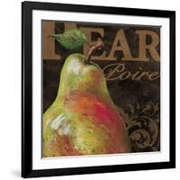 French Fruit Pear-Todd Williams-Framed Art Print