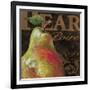 French Fruit Pear-Todd Williams-Framed Art Print