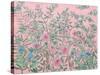 French Garden Pink-Julia Purinton-Stretched Canvas