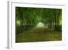 French Gardens-Shelley Lake-Framed Art Print