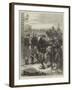 French Gendarmes and Sergents De Ville at Meudon-Felix Regamey-Framed Giclee Print