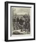 French Gendarmes and Sergents De Ville at Meudon-Felix Regamey-Framed Giclee Print