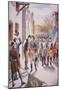 French General Jean Sarrazin Kisses Hanged Irish Rebel Patrick Walsh-null-Mounted Giclee Print