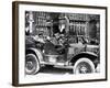 French General Philippe Leclerc Outside Notre Dame, Liberation of Paris, August 1944-null-Framed Giclee Print