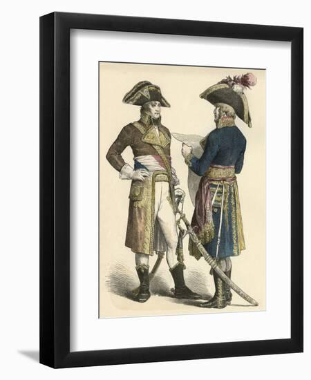 French Generals 1799-00-null-Framed Art Print