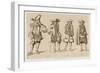 French Gentlemen of the Seventeenth Century-Raphael Jacquemin-Framed Giclee Print