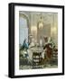French Gentry Dining in the 18th Century-null-Framed Giclee Print