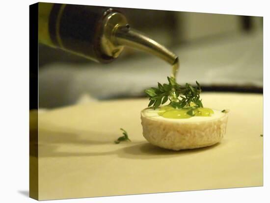 French Goat Cheese in Pastry, Clos Des Iles, Le Brusc, Cote d'Azur, Var, France-Per Karlsson-Stretched Canvas