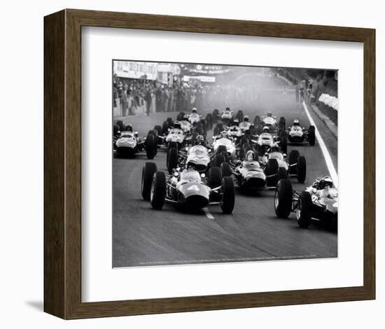 French Grand Prix, c.1965-Rainer W^ Schlegelmilch-Framed Art Print