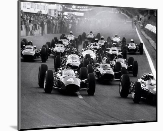 French Grand Prix, c.1965-Rainer W^ Schlegelmilch-Mounted Art Print