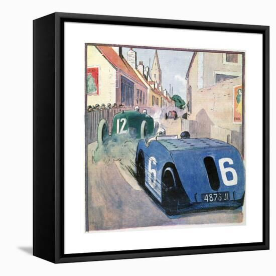 French Grand Prix, Circuit De Touraine, Tours, France, 1923-null-Framed Stretched Canvas