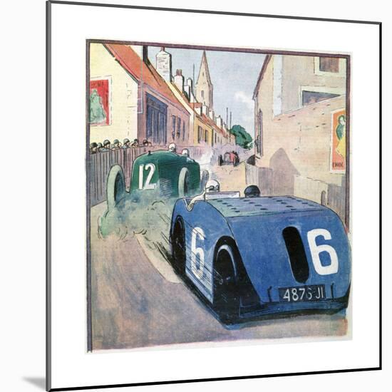 French Grand Prix, Circuit De Touraine, Tours, France, 1923-null-Mounted Giclee Print