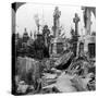 French Graves Smashed by German Shell Fire, France, World War I, 1914-1918-null-Stretched Canvas