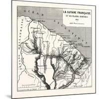 French Guiana, 1855-null-Mounted Giclee Print