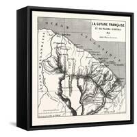 French Guiana, 1855-null-Framed Stretched Canvas