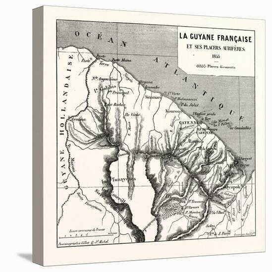 French Guiana, 1855-null-Stretched Canvas