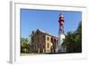 French Guiana, Ile Royale. Lighthouse Situated on Prison Island-Alida Latham-Framed Photographic Print