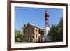 French Guiana, Ile Royale. Lighthouse Situated on Prison Island-Alida Latham-Framed Photographic Print