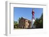 French Guiana, Ile Royale. Lighthouse Situated on Prison Island-Alida Latham-Framed Photographic Print