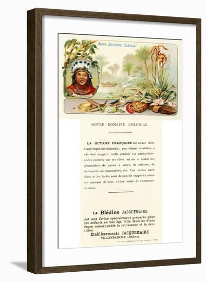 French Guiana-null-Framed Giclee Print