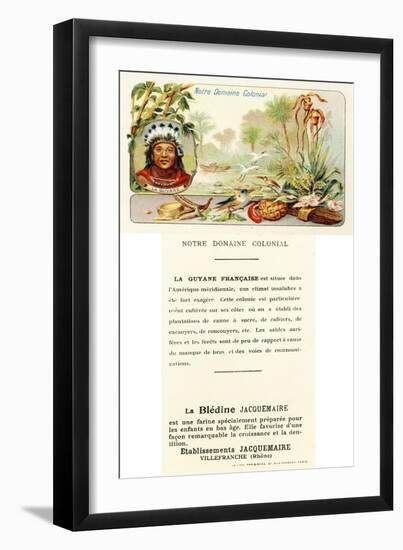 French Guiana-null-Framed Giclee Print