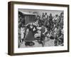 French Gypsies Playing Music and Dancing-Yale Joel-Framed Photographic Print