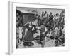 French Gypsies Playing Music and Dancing-Yale Joel-Framed Photographic Print