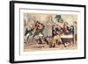 French Happiness English Misery-null-Framed Giclee Print