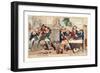 French Happiness English Misery-null-Framed Giclee Print