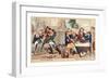 French Happiness English Misery-null-Framed Giclee Print