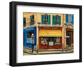 French Hat Shop-Marilyn Dunlap-Framed Art Print