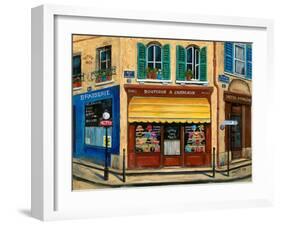 French Hat Shop-Marilyn Dunlap-Framed Art Print