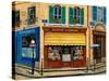 French Hat Shop-Marilyn Dunlap-Stretched Canvas