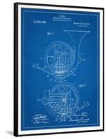 French Horn Instrument Patent-null-Framed Premium Giclee Print