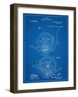 French Horn Instrument Patent-null-Framed Art Print