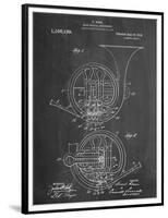 French Horn Instrument Patent-null-Framed Premium Giclee Print