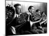 French Horn Players in the New York Philharmonic-Margaret Bourke-White-Mounted Photographic Print