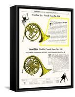 French Horn (Wurlitzer)-null-Framed Stretched Canvas