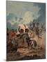 French Horse Artillery of the Guard Attacked by British Infantry at the Battle of Waterloo, 1815-Denis Dighton-Mounted Giclee Print