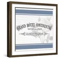 French Hotel 1-Kimberly Allen-Framed Art Print