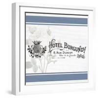 French Hotel 2-Kimberly Allen-Framed Art Print