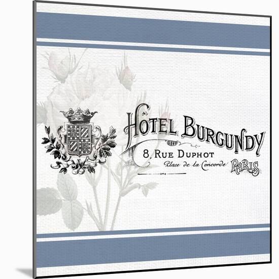 French Hotel 2-Kimberly Allen-Mounted Art Print
