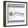 French Hotel 2-Kimberly Allen-Framed Art Print